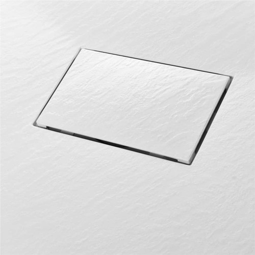 Duschwanne SMC Weiß 100x70 cm