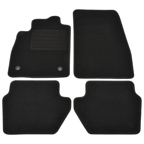4 Piece Car Mat Set for Ford Puma