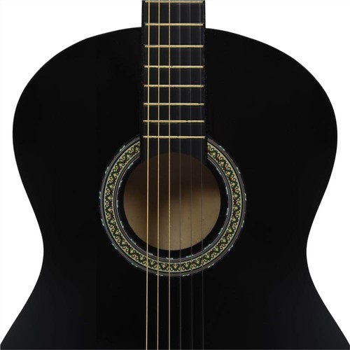 Classical Guitar for Beginner Black 4/4 39