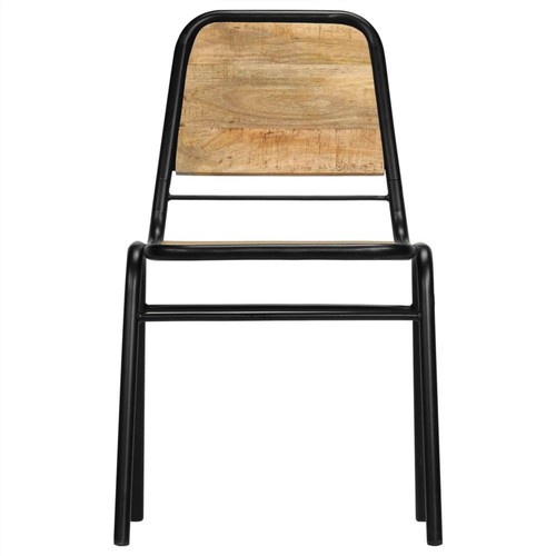 Dining Chairs 2 pcs Solid Mango Wood