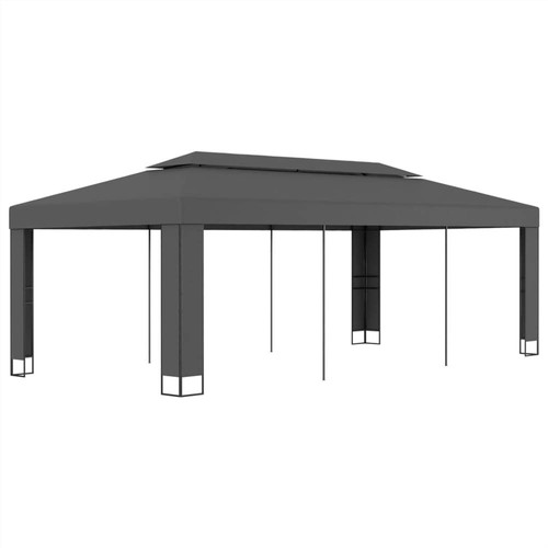 Gazebo 3x6 m Anthracite