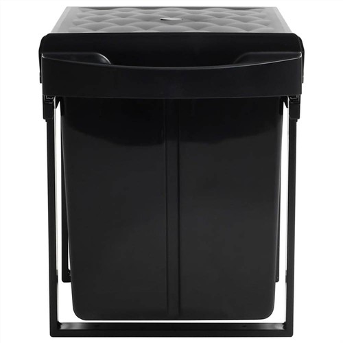 Ausziehbarer Recycling-Mülleimer für den Küchenschrank, 48 l, mit Soft-Close-Funktion