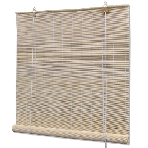 slachtoffers textuur Oven Natural Bamboo Roller Blinds 120 x 220 cm