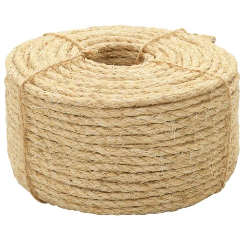 10mm Synthetic Sisal Rope x 30 Metres Cheap Sisal For Decking Garden & Boating 