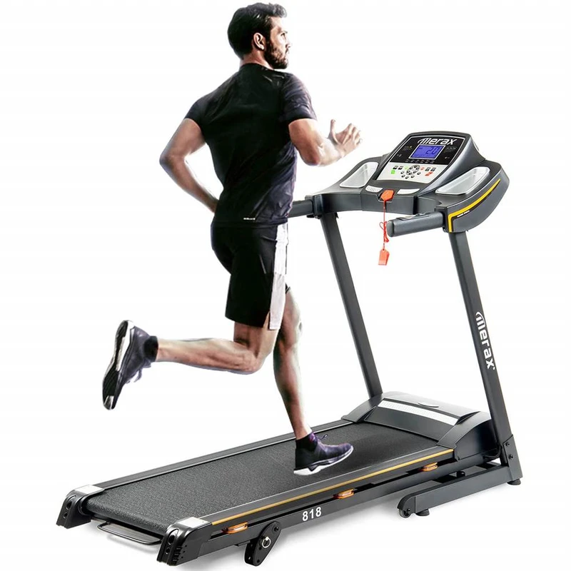 Merax Newest 2.25HP Electric Folding Treadmill Black