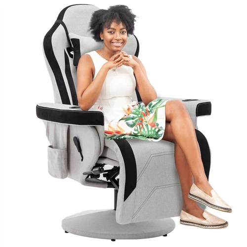 Recliner Gaming Chair,Adjustable headrest,lumbar support - Bed Bath &  Beyond - 32573802