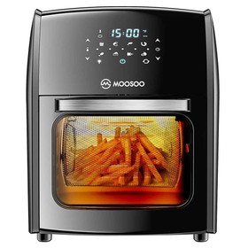 Air Fryer Review! / The MOOSOO Air Fryer Oven with Rotisserie