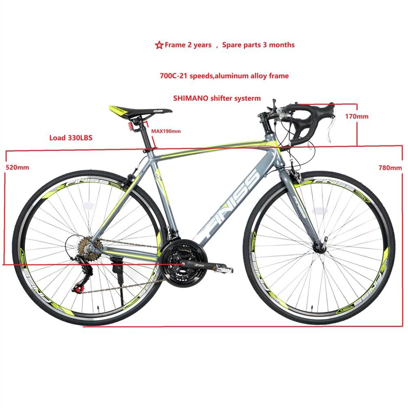 Finiss road bike price online