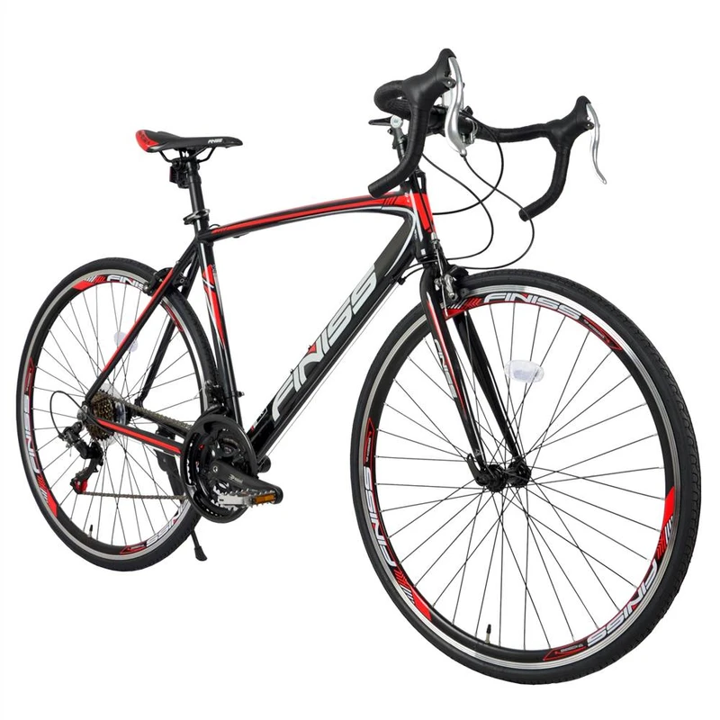 Finiss Road Bike Aluminum 700 28C 21 Speed Red