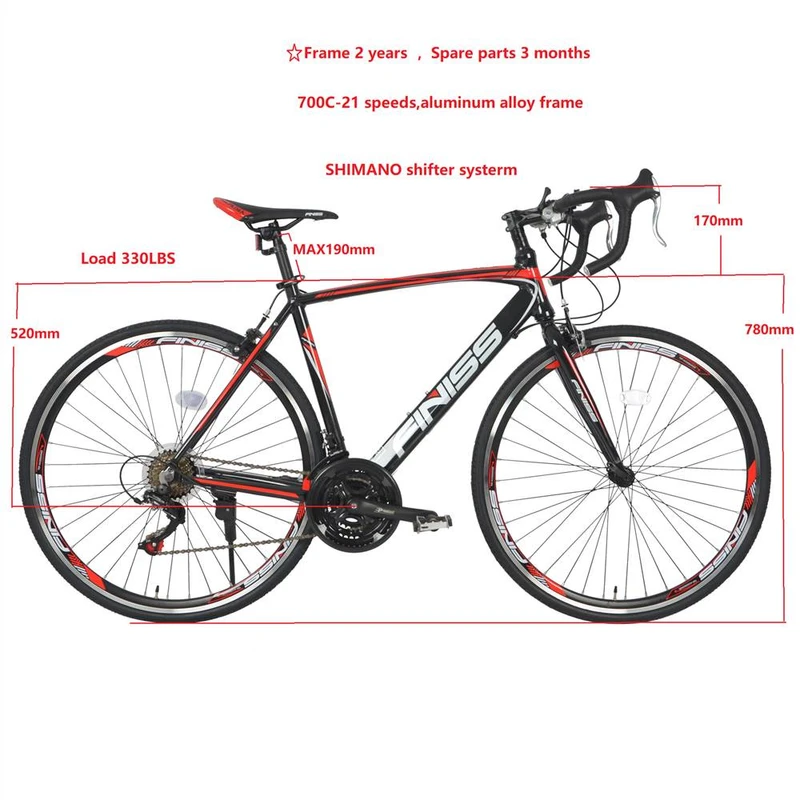 Finiss Road Bike Aluminum 700