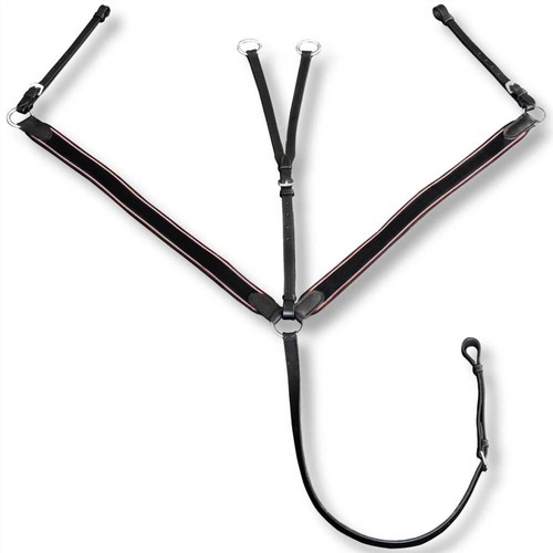 Stockmans Horse PVC Breastplate Martingale Rings In Pony Cob Full Xfull - Foto 11