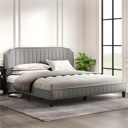 Delp upholstered store bed