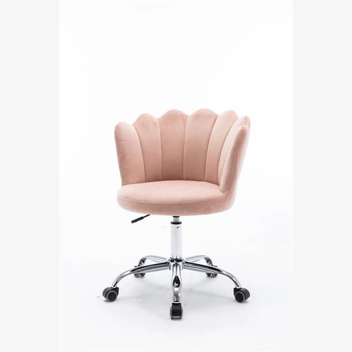 Pink shell online desk chair