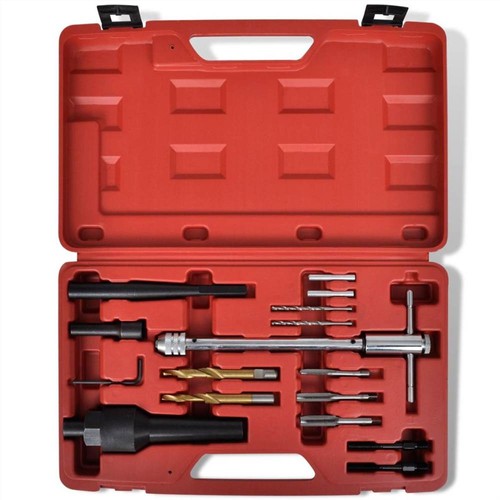 Glow Plug Removal Thread Repair Set 16 pcs Audi VW Mercedes Vauxhall