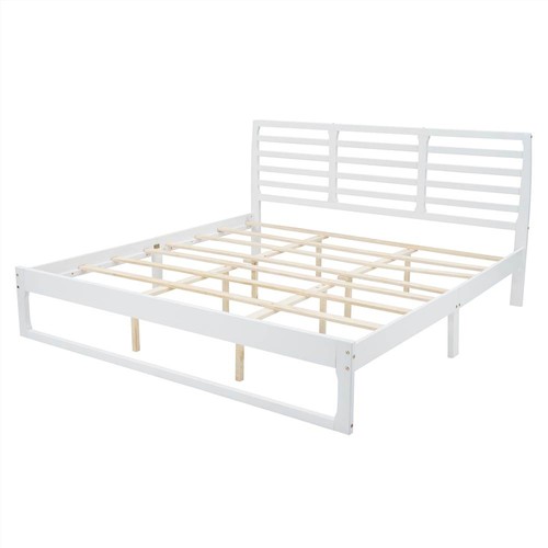 platform bed frame king size