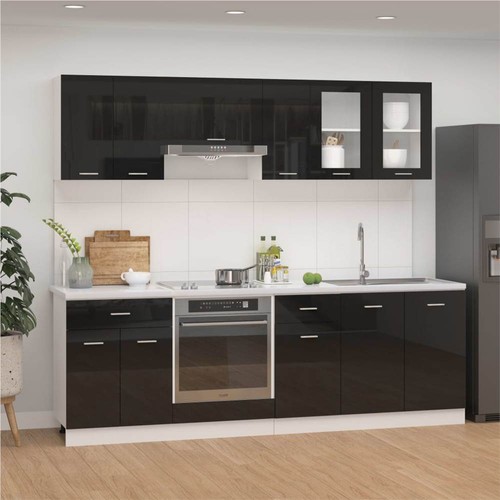 Cheap kitchen units/cabinets High Gloss . Complete set 300 cm,8