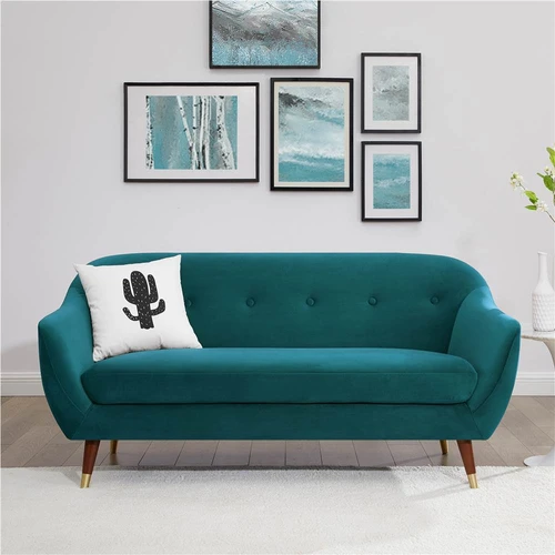 Wide arm online sofa