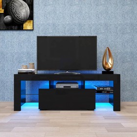 Multifunctional TV Stand Black Muebles Para Televisor De Sala Height  Adjustable Stand Swivel 3 Tier Storage Rack