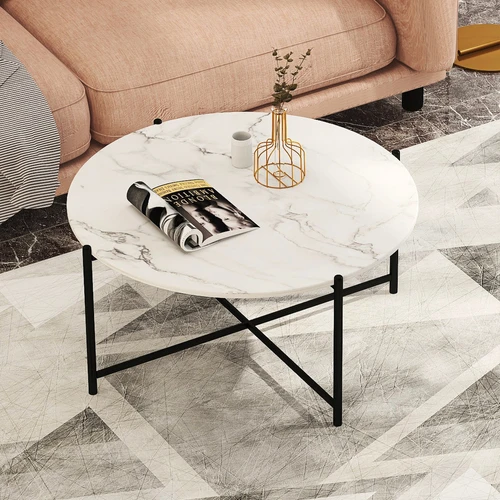 36 Modern Round Coffee Table With, 36 Round Coffee Table