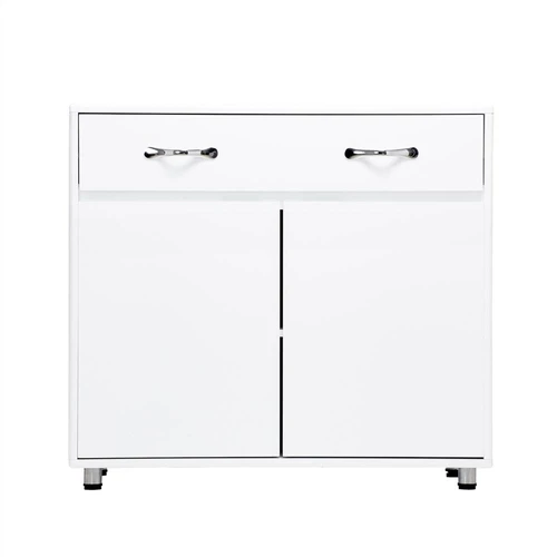  3 Drawer Storage Cabinet, 3 Doors Side Table with