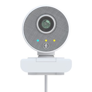 W66 1080P PC Camera AI humanoid Auto Tracking White