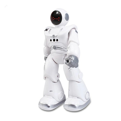 JJRC R18 RC Robot 2.4G Gestenerkennung Programmierbare Fernbedienung Musik Tanzroboter Spielzeug - Weiß