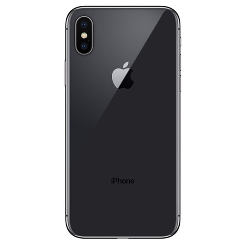 iPhone - iPhone X 64GB 裏ヒビあり iPhone X 純正 バックパネル Aランク 修理 部品 パーツ 背面