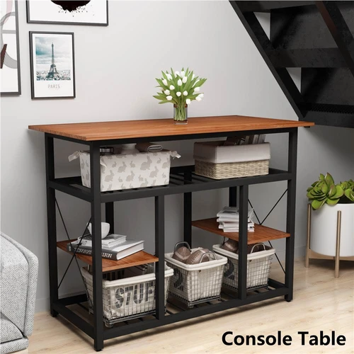 Topmax Multifunctional Counter Height, Counter Height Console Dining Table