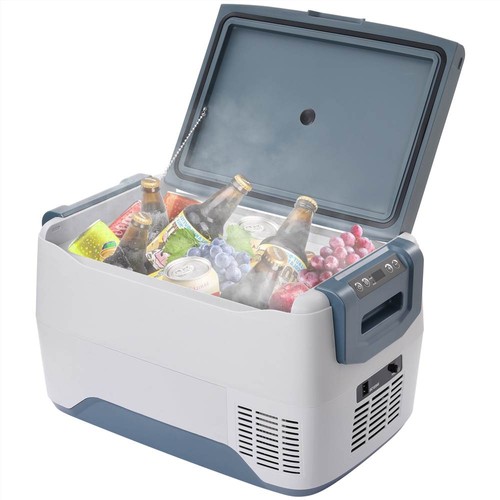 Portable Automotive Refrigerator 30L Capacity APP Control Gray