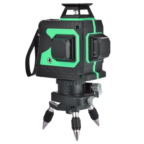 Atralife 12 Lines laser Level With Automatic Horizontal Line, 3D Horizontal And Vertical - Green