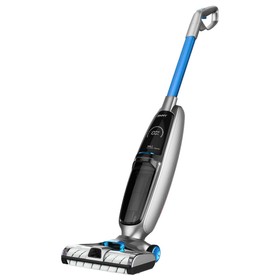 JIMMY PowerWash HW8 Cordless Wet Dry Smart Vacuum Cleaner Washer Instantly Dry One-Touch Self-Cleaning 7000Pa Suction 2500mAh Replaceable Battery 25Mins Run Time Detachable Clean/Dirty Water Tank LED Display - Blue