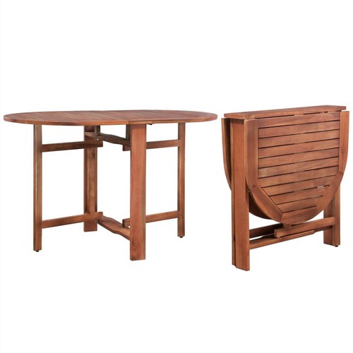 Garden Table 120x70x74 Cm Solid Acacia Wood - How To Protect Acacia Wood Outdoor Furniture