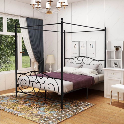 iron four poster bed frames