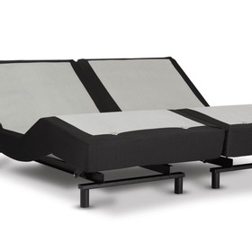 InMotion S86 King-Size Adjustable Split Bed Frame Base Black