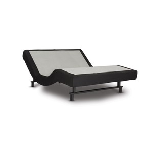 InMotion Queen-Size Adjustable Bed Frame Base Black