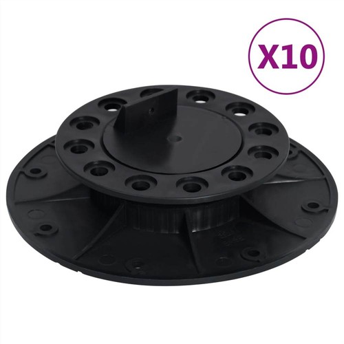 Adjustable Feet for Decking 10 pcs 2540 mm