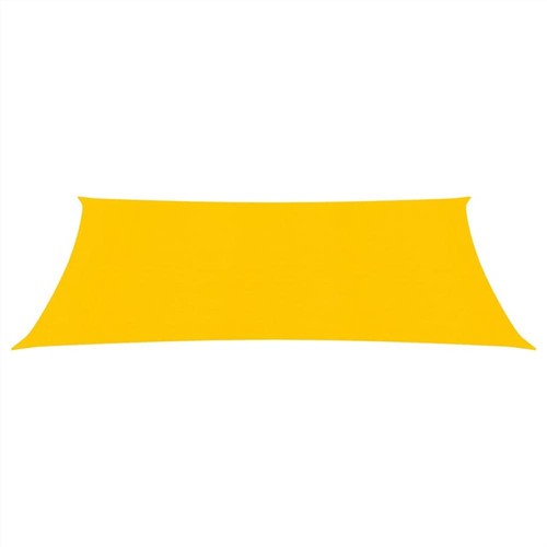 Sonnenschutzsegel 160 g/m² Gelb 3x5 m HDPE