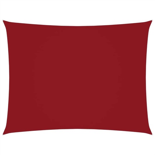 Sunshade Sail Oxford Fabric Rectangular 2x3 m Red