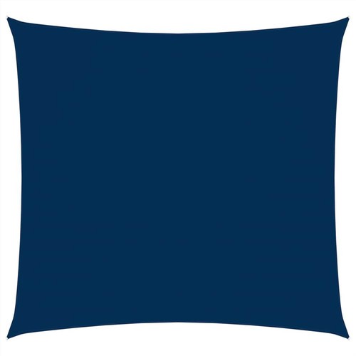 Sunshade Sail Oxford Fabric Square 5x5 m Blue
