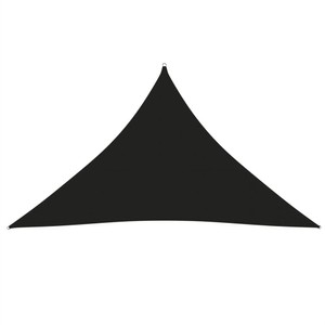 Sunshade Sail Oxford Fabric Triangular 4x4x58 m Black