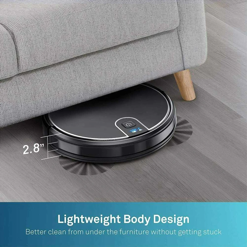 Moosoo MT-710 outlets Automatic Smart Robot Vacuum Cleaner/Slim Support Alexa & Google