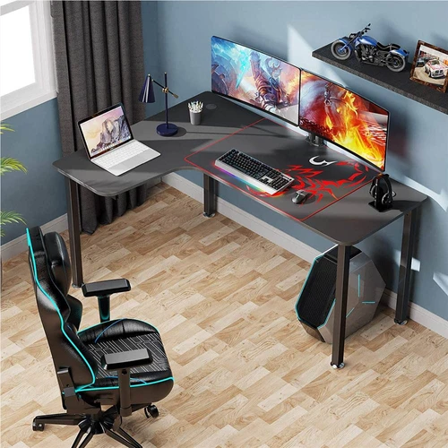 Mouse pad for discount l shaped desk