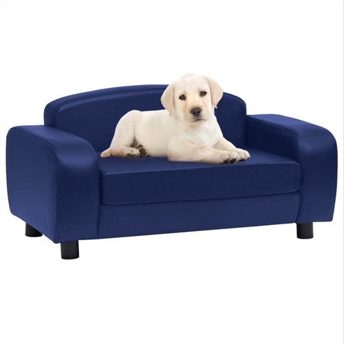 Blue dog outlet sofa