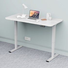 ACGAM ET225E Electric Three-stage Legs Standing Desk Frame White