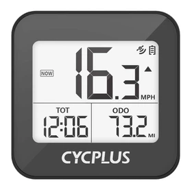 CYCPLUS M1 Compteur Velo GPS,GPS Compteur Vélo sans Fil,Odomètre