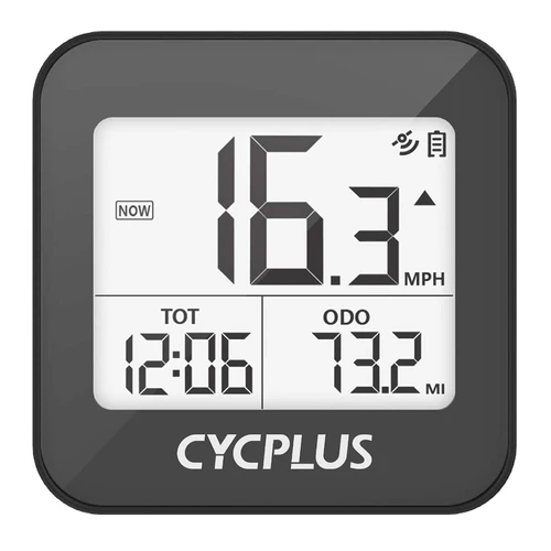 1.6-inch Bike Computer GPS Wireless Speedometer Odometer USB Portable 