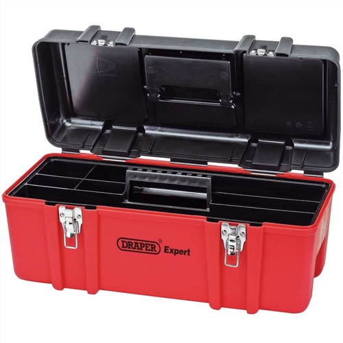 Draper Tools Expert Werkzeugkasten mit Trageschale 58 x 26,5 x 25 cm