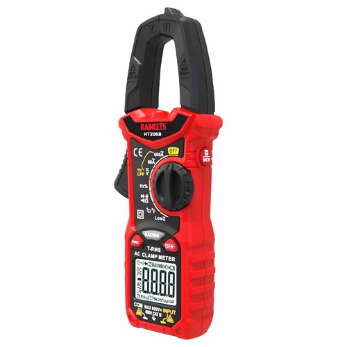 KAIWEETS HT206B Digital AC Clamp Meter, LowZ & LPF, NCV Defe...