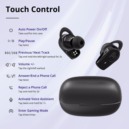 Tronsmart Onyx Bluetooth Earphones With Qualcomm Aptx Tronsmart