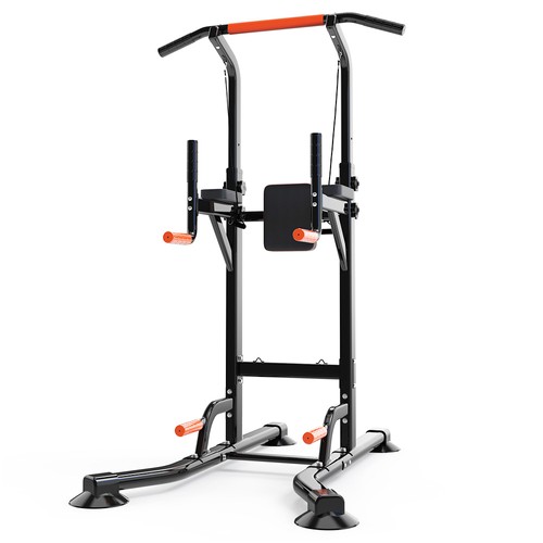 Multifunctional Strength Training Device Metal Frame Black